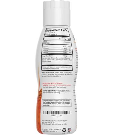 Turmeric Curcumin with Black Pepper Bioperine for Inflammation & Joint Support | 1100mg | Vitamins C, D3, E, Riboflavin B2 | 35 Servings - Buy Online on GoSupps.com