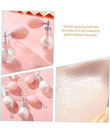 FOMIYES 4pcs High Gloss Dusting Glitter Hair Gel Luminous Glitter Powder Spray Loose Glitter Spray Luster 7.5x7cm x4pcs Whitex4pcs - Buy Online on GoSupps.com