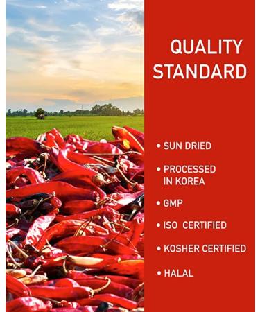 Taekyung Red Pepper Powder 200G (Flake 7oz) - Chili Powder for Asian Food - Buy Online on GoSupps.com