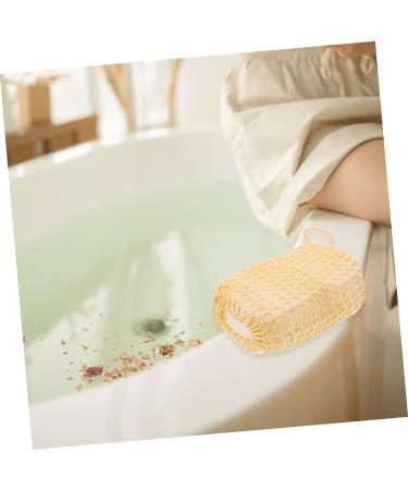 FOMIYES 2pcs Bath Brush and Scrubber Set - Natural Sisal Sponges for Body Exfoliation - Buy Online on GoSupps.com
