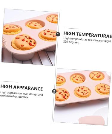 Zerodeko 2 Pcs Cake Mold Circle Stencils Silicone Baking Pan DIY Baking Tool Cookie Sweet Mould Chocolate Silicone Molds Hemispherical Silicone Cupcake Pan Candy Muffin Epoxy Silica Gel 30x20.5cmx2pcs - Buy Online on GoSupps.com