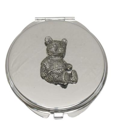 Teddy Bear Compact Mirror Handbag Gift With Free Engraving 364