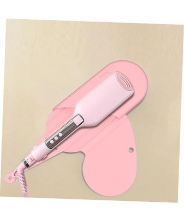 Portable Curling Iron Bag & Hair Curler Storage Anti-Perm Travel-Friendly Heat-Proof Protection | Pink Hair Rollers & Wand Organizer - Buy Online on GoSupps.com