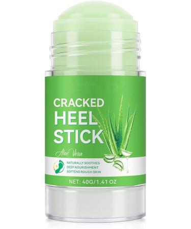Foot Crack & Crack Prevention Stick - Gentle & Soothing Moisturizer 40g | Restructuring Repair Balm For Cracked Heels For Dry & Cracked Skin Heels Legs Body Women Ho - Buy Online on GoSupps.com