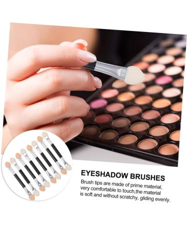 WOONEKY 30pcs Eye Shadow Stick Lipstick Applicator Sponge Eyeshadow Makeup Lip Gloss Make up Brush Aluminum - Buy Online on GoSupps.com