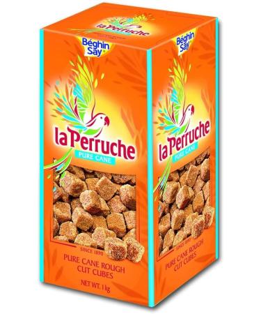 La Perruche Rough Sugar Cubes Brown (1kg) - Premium Quality Natural Sweetener - Buy Online on GoSupps.com