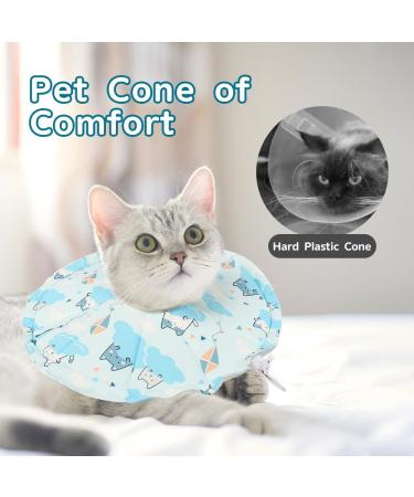 Soft Cat Recovery Collar | Adjustable Lick Protection for Surgery & Injuries (Size S) - Buy Online on GoSupps.com