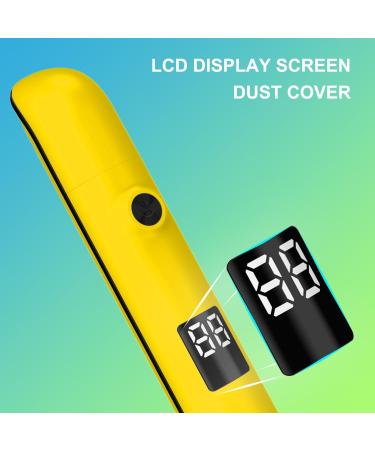 2024 Professional Nose Hair Trimmer for Men & Women - Painless IPX7 Waterproof USB Rechargeable Easy Cleaning - All-in-One Eyebrow & Facial Hair Trimmer (Yellow - Buy Online on GoSupps.com