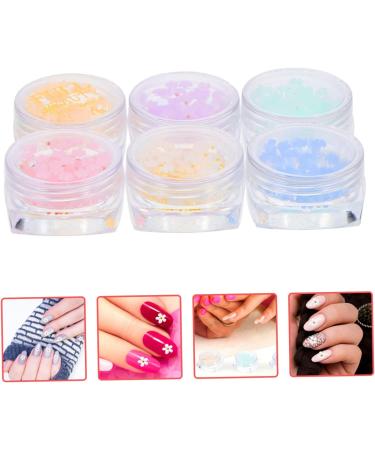 FRCOLOR Nail Jewelry 30 Boxes Nail Art Accessories Nail Flatback Charms Girl Nail DIY Adornment Manicure DIY Accessory Crystal Ab Rhinestones Crystal Decorations 3D Delicate Resin - Buy Online on GoSupps.com