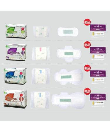SHUYA Anion Ultral Long Overnight Pads with Wings | Super Absorbency 330mm | Postpartum & After Birth | Pack of 2 16ct - Buy Online on GoSupps.com