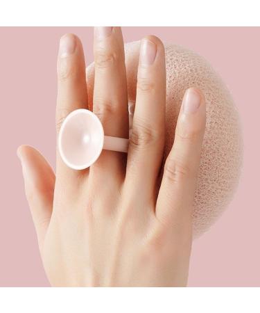 Super Soft Sunflower Suction Cup Bath Ball - Exfoliating Loofah Sponge for Men & Women - 4 Pack | Best Shower Cleaning Brush - Buy Online on GoSupps.com
