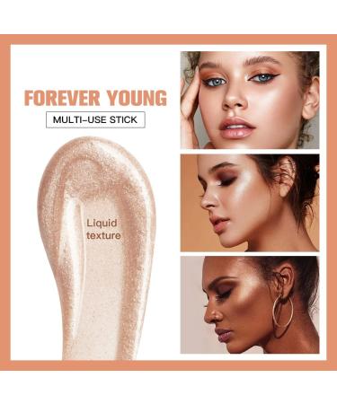 3-in-1 Concealer Stick Contour Highlight Wand - Creamy Formula for Flawless Face Contouring - Buy Online on GoSupps.com