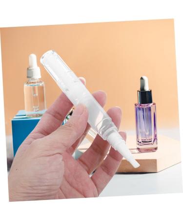 HONMEET 5 Adjustable Nail Polish Pen Reusable Applicator for Serum Foundation Transparent Twist Pen for Lip Glaze Nail Oil Cosmetics for Home Professional Use - Buy Online on GoSupps.com