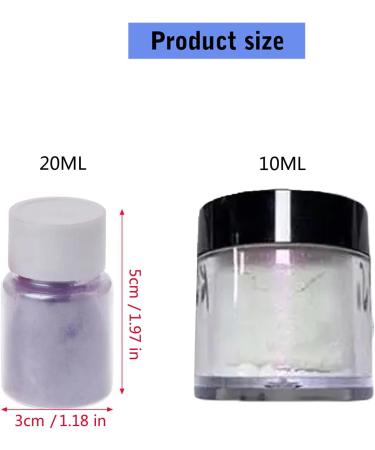 Poudre de paillettes pour cosm tiques ongles art r sine fabrication de bijoux poudre pigment e multifonctionnelle pour ongles dor 20ml - Buy Online on GoSupps.com