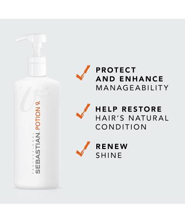 Sebastian Potion 9 Wearable Styling Treatment 16.9 oz - Natural Formula - 16.9 Fl Oz - Buy Online on GoSupps.com