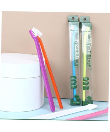 VILLCASE Puppy Toothbrush 6pcs Portable Pet Toothbrush Dog Toothbrushes Dog Toothbrush and Toothpaste Puppy Pet Brush Care - Buy Online on GoSupps.com