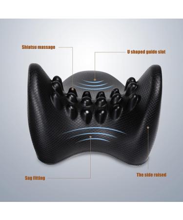 Neck Stretcher for Cervical Traction Super Soft Neck and Shoulder Relaxer Neck Hump Corrector Neck Traction for TMJ Ache Relief Cervical Spine Alignment Home Office Chiropractic Pillow - Buy Online on GoSupps.com