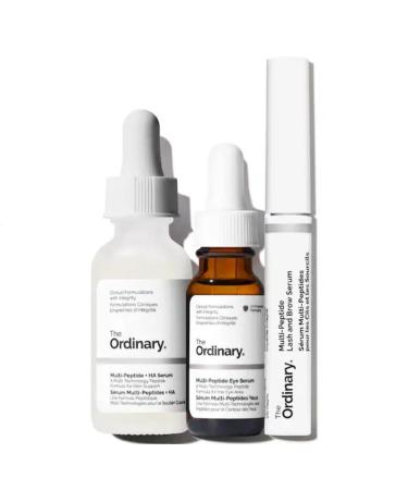 The Ordinary The Power of Peptides Set - Eye Serum Lash & Brow Serum Multi-Peptide + HA - International Shipping Available - Buy Online on GoSupps.com