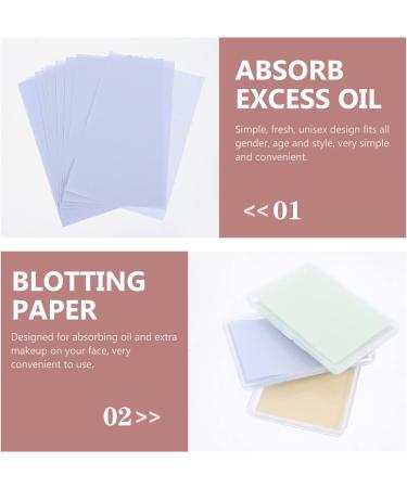 COHEALI Oil Absorbing Sheets - 300 Count Oil Control Films for Face - Oil Blotting Sheets for Face Oil Cleanse - Pack of 3 Boxes - Buy Online on GoSupps.com