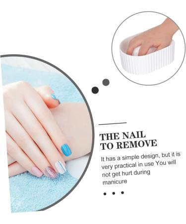 HAPINARY Manicure Hand Soak Bowl Nail Soak off Bowl Acrylic Manicure Bowl Hand Soaking Bowls Nail Removal Bowls Nail Salon Supplies Manicure Tool Nail Soak Bowl Nail Art Remover Bowl - Buy Online on GoSupps.com
