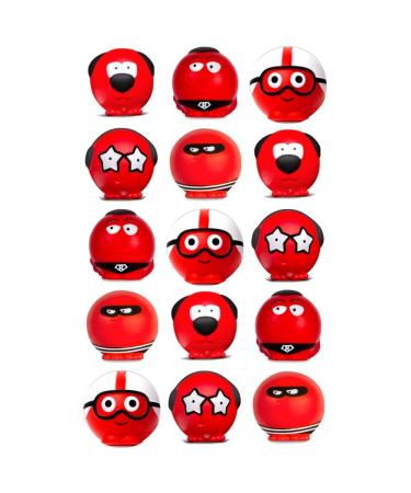 15 x Red Nose FACES Party Pack Edible Wafer or Icing Cupcake Toppers Fun Charity Party Cake Decorations Perfect For Brownies Cookies Muffins & More! (Premium Icing Sheet)