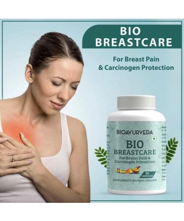 YANG Bio Breastcare Capsule for Breast Pain and Carcinogen Protection 90 Capsules - Buy Online on GoSupps.com