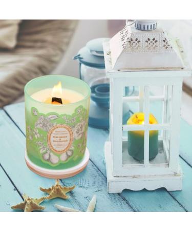 Pear Freesia & English Rose Scented Candle | Long Lasting Aromatherapy Candles | Natural Soy Wood Wick | Refreshing Home Fragrance for Women - Buy Online on GoSupps.com