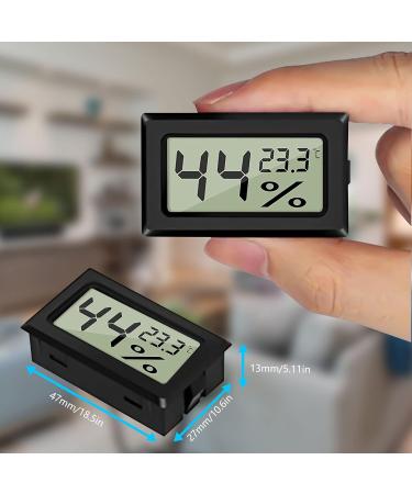 Arceli 5 Mini Digital Thermometer & Hygrometer - Perfect for Reptiles Office Kitchen Incubators & Greenhouses - Buy Online on GoSupps.com