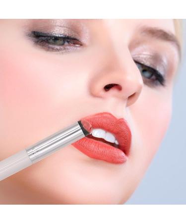 Silicone Lip Applicator - Lip Applicator Brushes Small Lip Concealer | Safe Soft Elastic Silicone Lip Brush Reusable Multifunctional Round Head Lip Makeup Brush for Lipstick Eyeshadow Lip Gloss - Buy Online on GoSupps.com