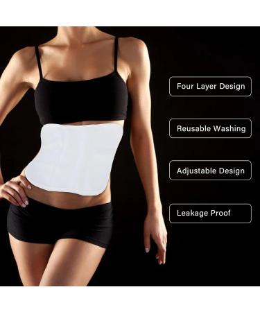 Organic Cotton Castor Oil Pack - Reusable & Washable with Adjustable Band for International Shipping - Buy Online on GoSupps.com