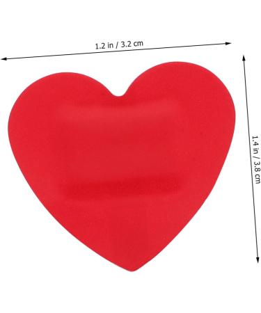 Beaupretty 12pcs Waterproof Shaped Tape Buds - Breathable Red Patches for Portable Care | Cute Supplies - Buy Online on GoSupps.com