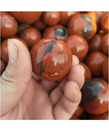 Natural Crystal Rough Ornament 1pc Natural Crystal Spheres Stone Decorations Arts Crafts Red Jasper Ball for Fengshuifor Fengshui Decoration Gift Decoration 1pc 40-50mm - Buy Online on GoSupps.com