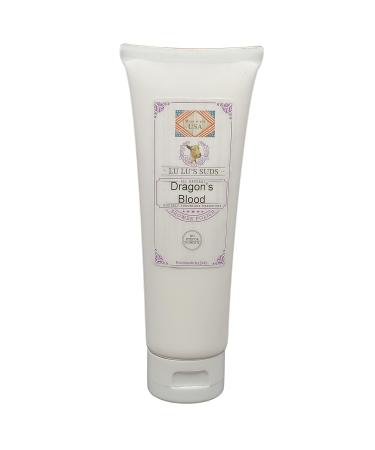 Lu Lu's Suds all natural handmade Shower Polish/sugar scrub 4 oz. and 8 oz. (8 oz Dragons Blood)