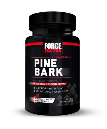 Force Factor Pine Bark 600 mg 30 Capsules