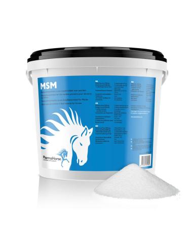 PharmaHorse MSM | Human Grade Quality | 100% free from added sugar | High dosage | 100% doping-free | 3000 grams