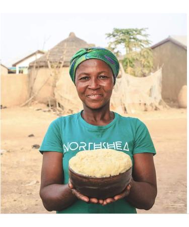 Northshea Raw Shea Butter 16oz | 100% Pure African Unrefined Moisturizer for Skin, Face, Body & Hair | Ideal for Soap Making, DIY Lotions, Oils, and Lip Balms - Buy Online on GoSupps.com