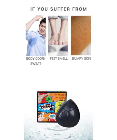 Smell Out Soap - Fresh Scent Underarm Odor Eliminator | 2.8 oz International Shipping - Buy Online on GoSupps.com