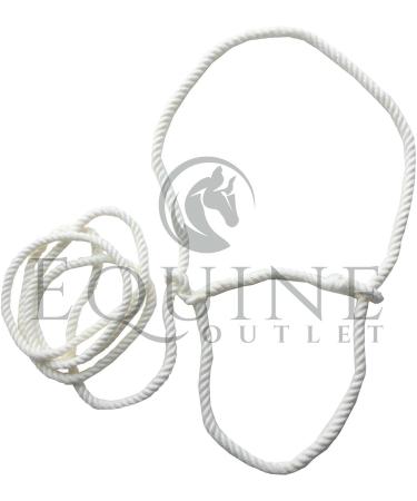 Equine Outlet Adjustable Small Rope Halter - Pony Sheep Llama Section A Shetland Calf (Pink/Purple) Pink / Purple - Buy Online on GoSupps.com