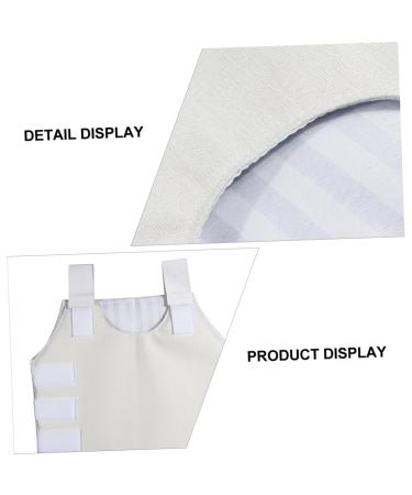Fracture Medical Chest Fixation Belt | Rib Brace Support & Adjustable Chest Binder for Injuries - Breathable Plush Design 50x42cm - Buy Online on GoSupps.com
