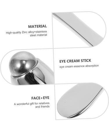 GLSTOY Stainless Steel Eye Massager Stick - Cosmetic Eye Care Applicator for Anti-Aging and Eye Protection - Buy Online on GoSupps.com