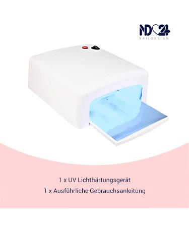 ND24 Gelngel Starter Set fr Pedikre | UV Gel Frenchgel & Zubehr Komplettset fr Anfnger | Made in Germany - Buy Online on GoSupps.com