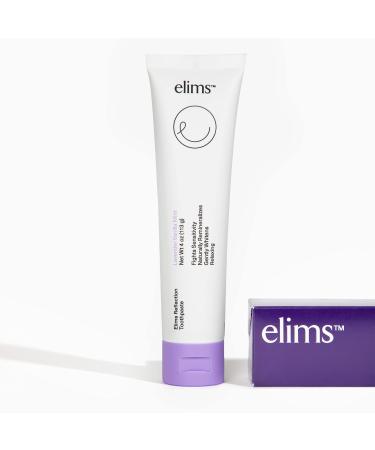 ELIMS Reflection Toothpaste – Lavender Vanilla Mint – for Teeth Whitening, Remineralizing & Sensitive Teeth – Nano-Hydroxyapatite & Xylitol Naturally Derived. Fluoride Free, Made in USA, 4oz