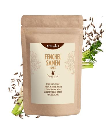 Graines de fenouil enti res 250g | infusion de fenouil | go t doux et sucr | id al pour la pr paration de plats de p tes de souffl s & d'infusions r chauffantes | vom Achterhof