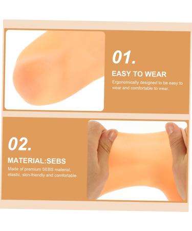 FOMIYES 4 Pairs Exfoliating Moisturizing Socks Feet Care Socks Features Socks for Women Lotion Gloves Overnight for Women Spa Socks for Dry Feet Foot Spa Socks Sebs Dedicated Miss - Buy Online on GoSupps.com
