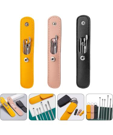 FRCOLOR 6 Sets Spiral Ear Pick Cleaner - Stainless Steel Ear Wax Removal Curette - Ear Cleaning Tools - 15x2.8cm - 2pcs - Buy Online on GoSupps.com