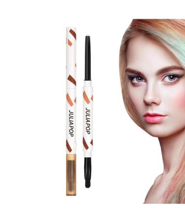 Eyeliner Pen Cream Gel Texture Multicolors Eyeliner Makeup Pen with Brush Long Lasting Eye Liner Quick Drying Eye Pencil Halloween Birthday Christmas Gift Hersil Sugar Snow