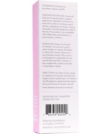 Crme De La Femme Vaginal Dryness Cream | Menopause Remedy | Natural Moisturizer - 1.15 oz Pack with Free Applicator - Buy Online on GoSupps.com