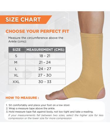 Vissco Tubular Elastic Anklet - XL for Enhanced Support | International Shipping Available - Buy Online on GoSupps.com