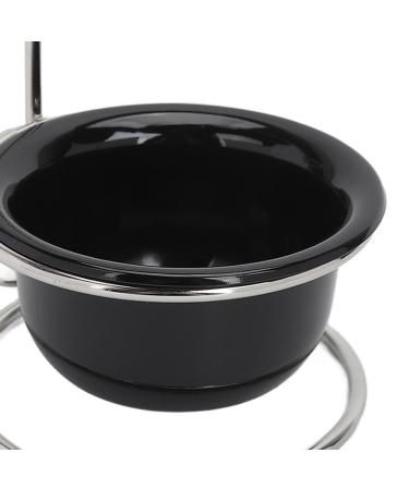 Rugged Portable Shave Brush Stand with Foam Bowl - Stylish Rustproof Design for Home & Barbershop - Buy Online on GoSupps.com