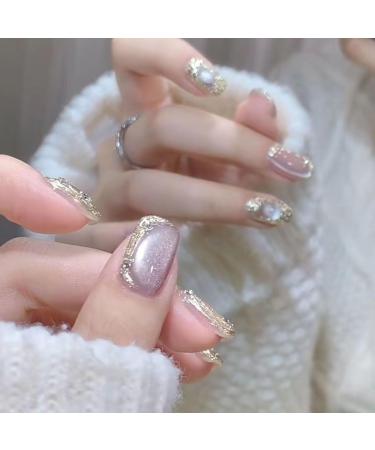 Temperament manicure wearing a pure hand-made short nail with a versatile whitening manicure.(M) - Buy Online on GoSupps.com